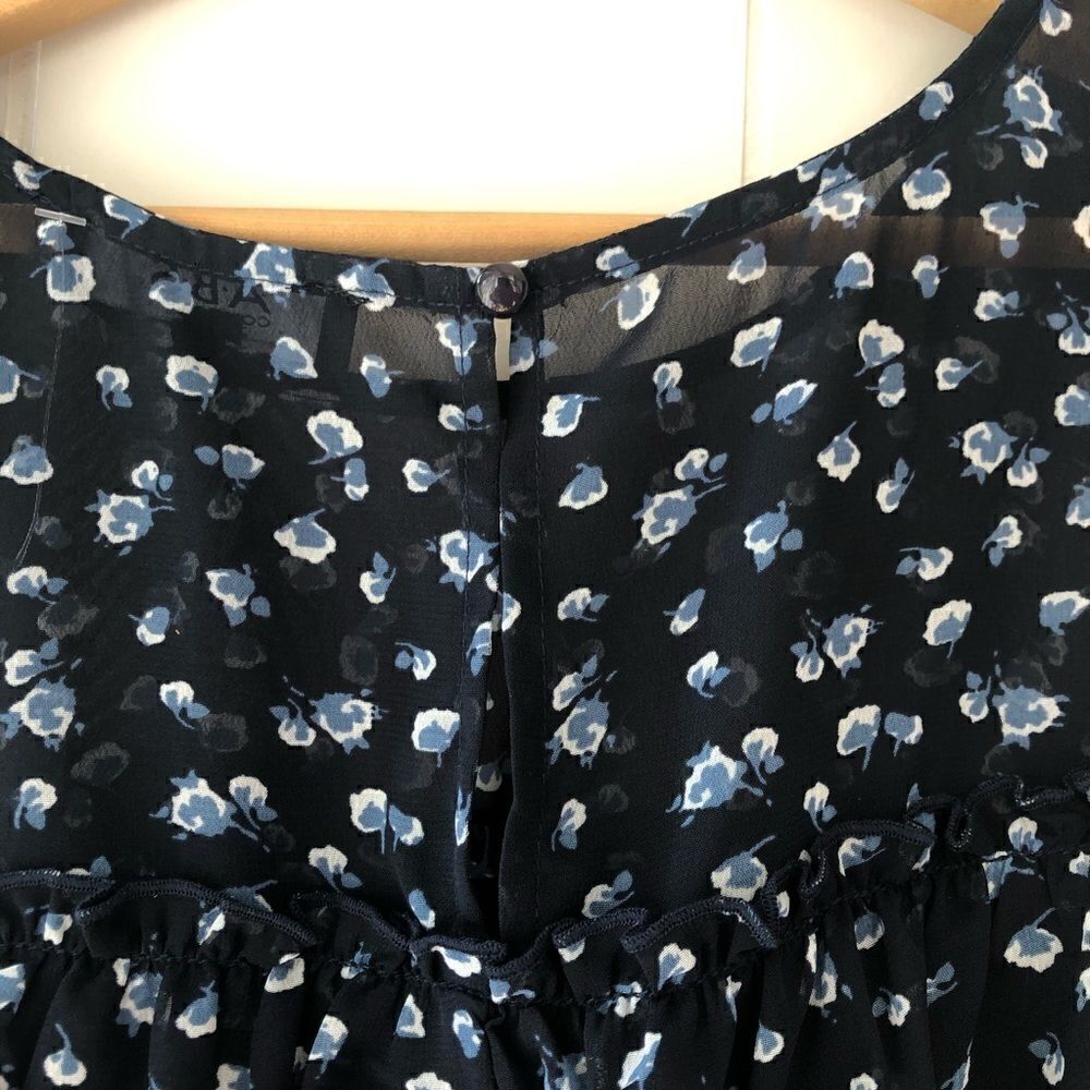 NEW ✨ ABS Collection Blue Floral Midi Dress - Picture 8 of 9